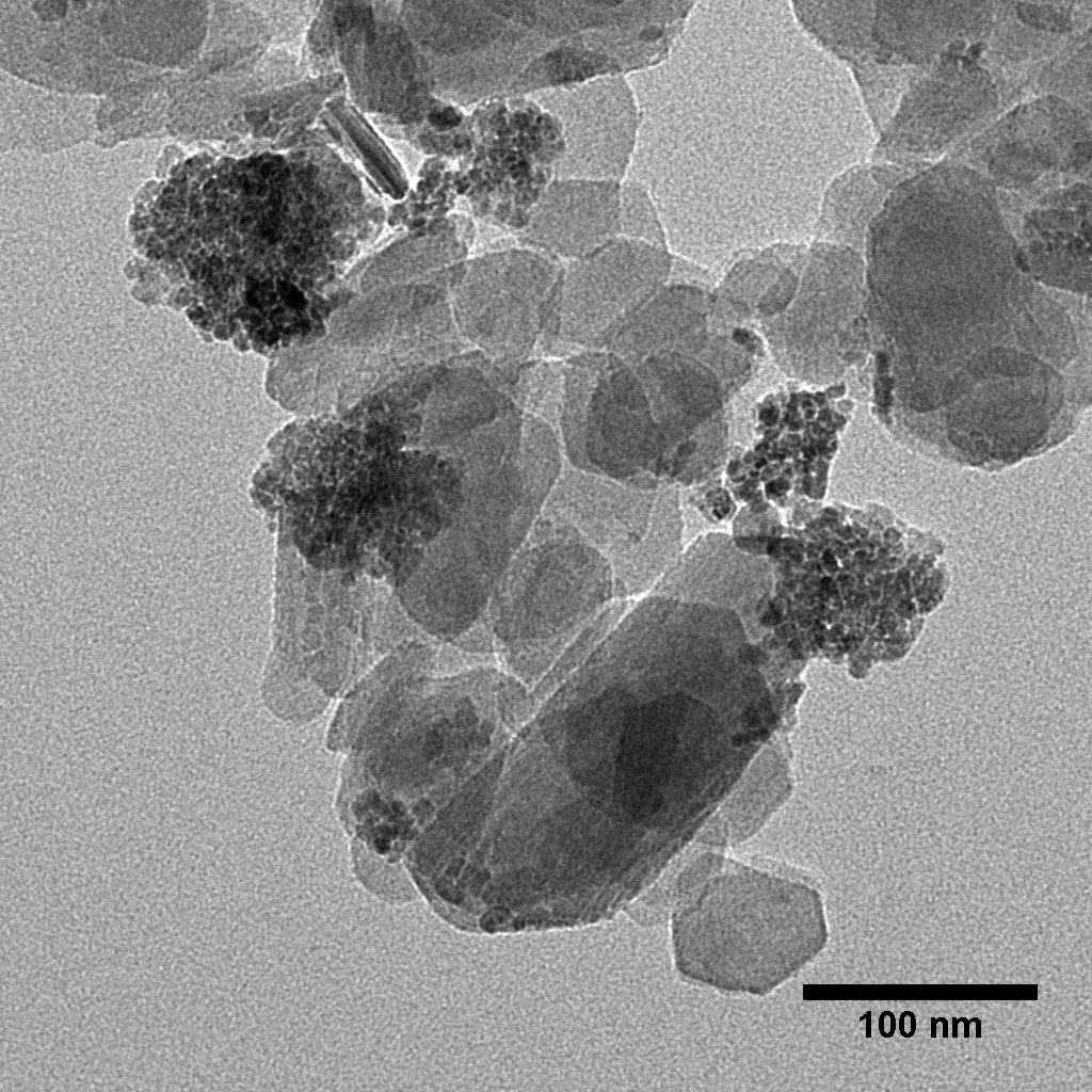 TEM image of soil sample from Molokai